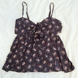 AEO Floral Tank Top